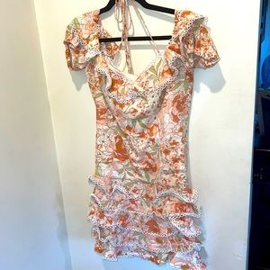 Caitlyn Mini Dress In Retro | Bardot